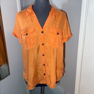 🎀5 for $25🎀 Soft Surroundings Nectarine Lianas Shirt